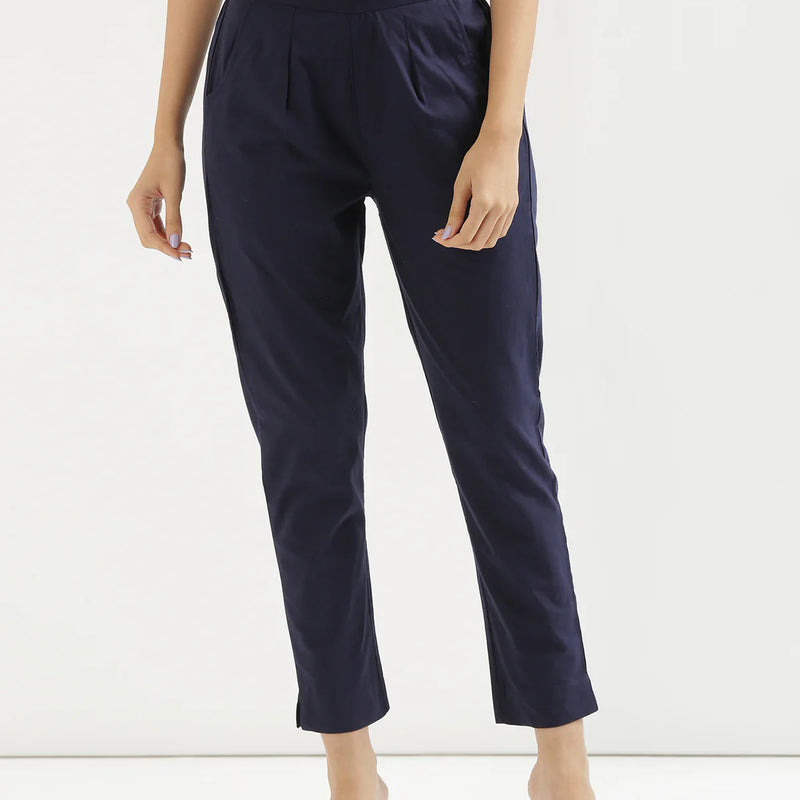 Navy Blue Cotton