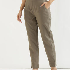 Grey Cotton Pant