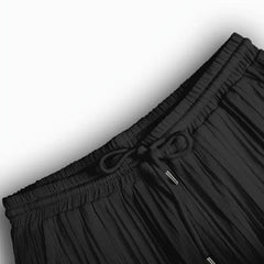 Men's Black Relax Fit Top Bottom Set