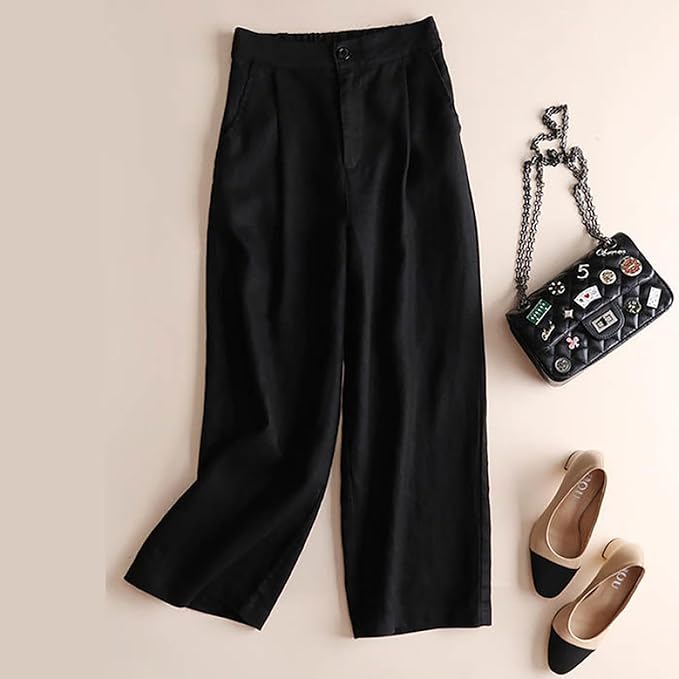 100% Cotton Linen Pants