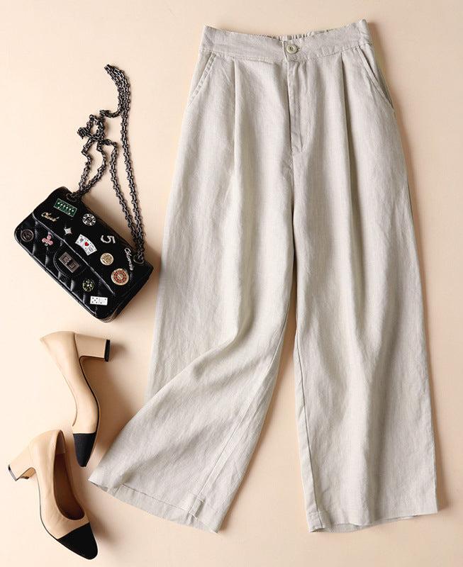 100% Cotton Linen Pants