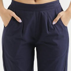 Navy Blue Cotton