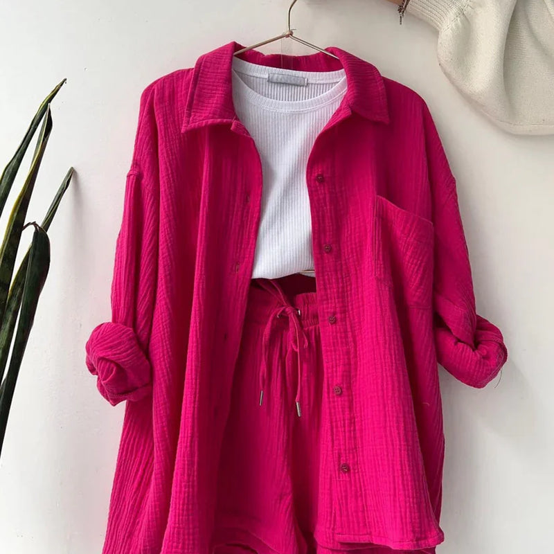 Everyday Ease – Cotton Co-ord Set for Women