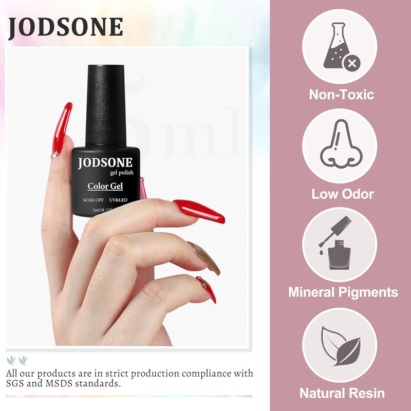 Vibrant Gel Nail Polish Set