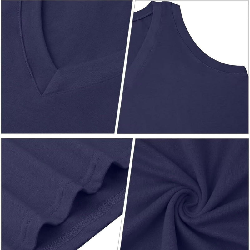 Versatile V-Neck Tank Tops