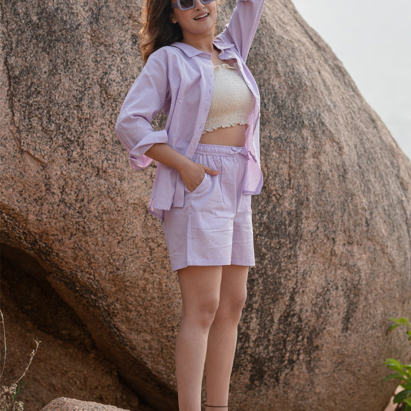 Lilac Comfort Coord Outfit