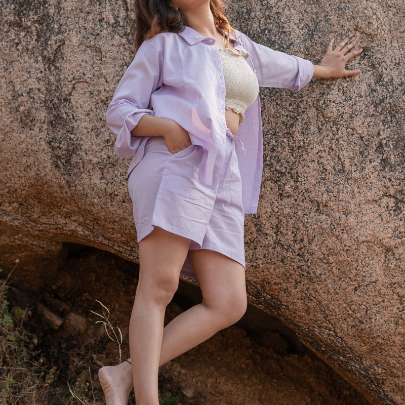 Lilac Comfort Coord Outfit