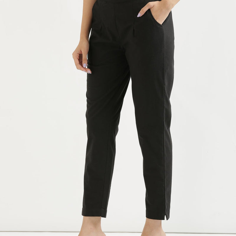 Soft Black Comfy Pants