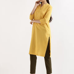 Breezy Linen Long Kurta