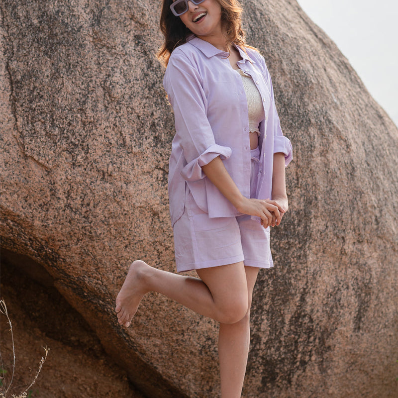 Lilac Comfort Coord Outfit