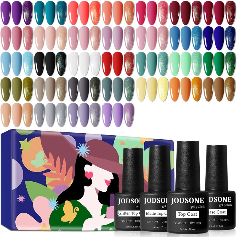 Vibrant Gel Nail Polish Set