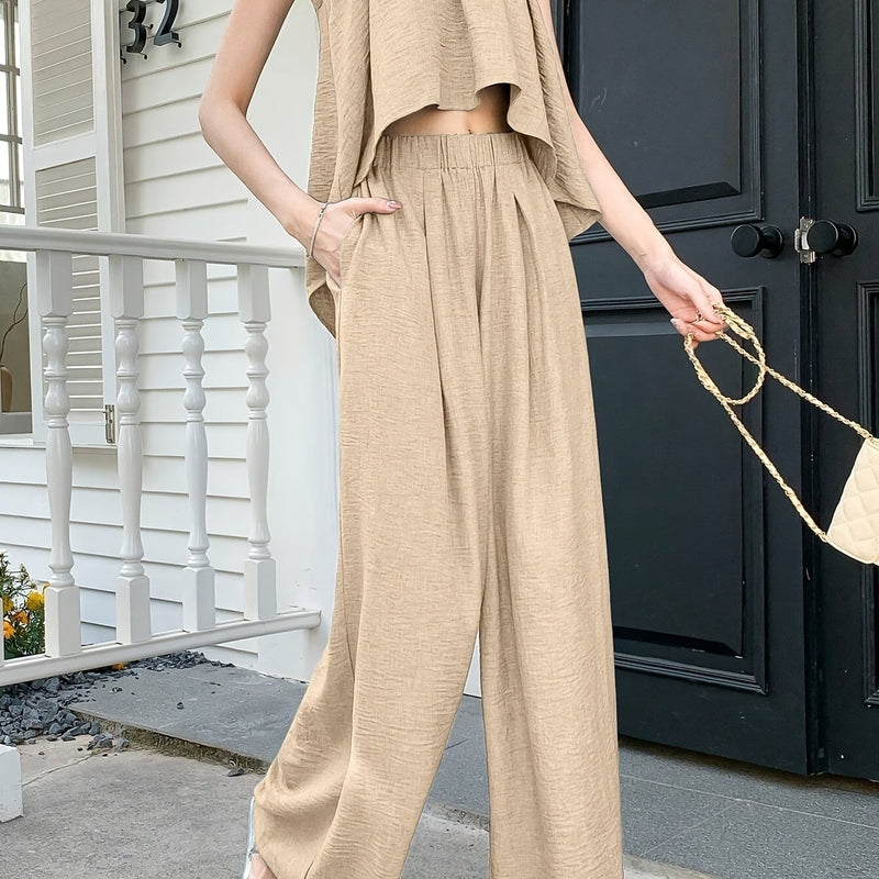 Turtle Crop & Trousers