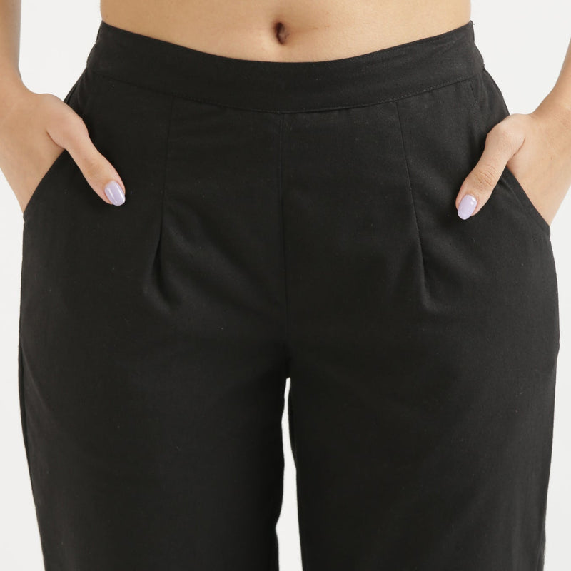 Soft Black Comfy Pants