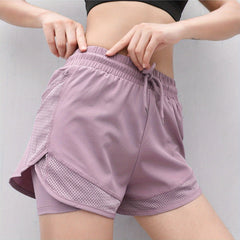 Chic Yoga Shorts Set
