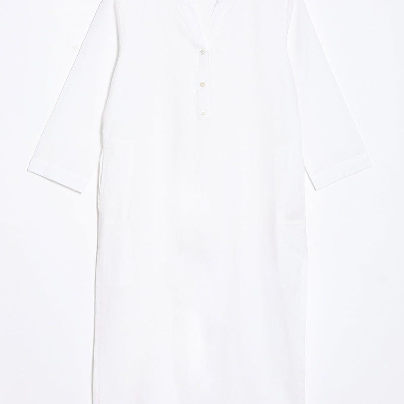 Breezy White Linen Kurta