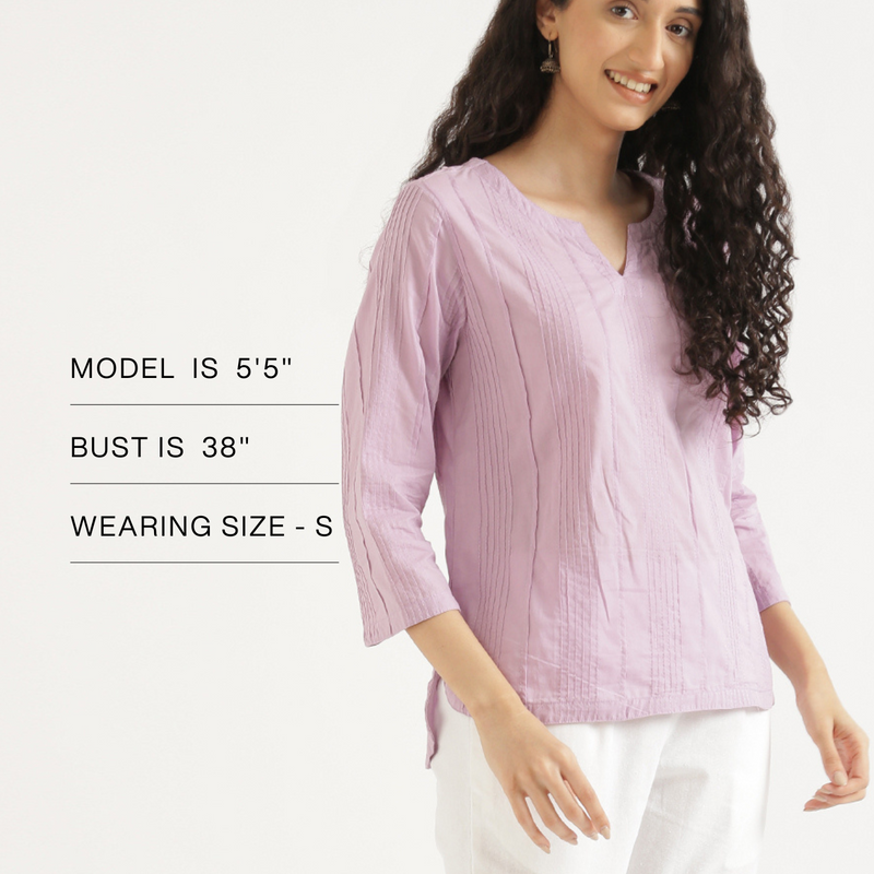 Lilac Everyday Comfort Top
