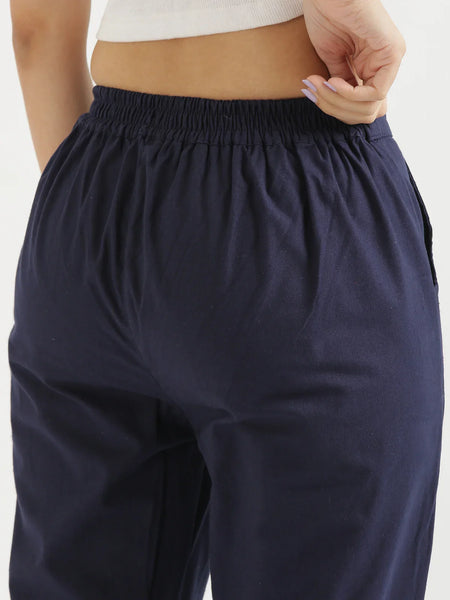 Navy Blue Cotton