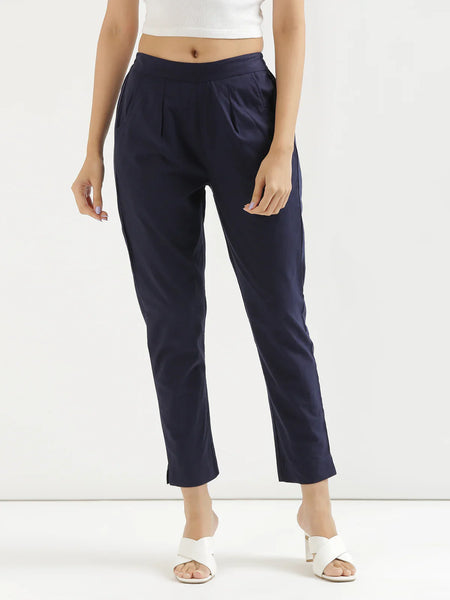 Navy Blue Cotton