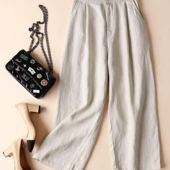 100% Cotton Linen Pants