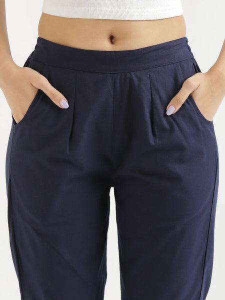 Navy Blue Cotton