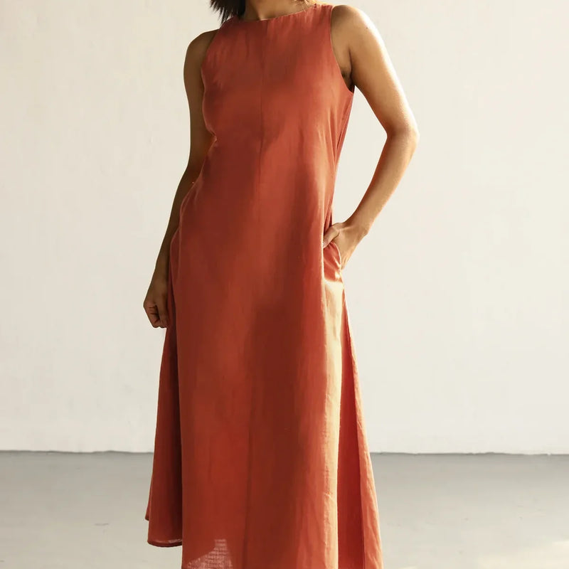 Anna Pocket Dress : Sienna