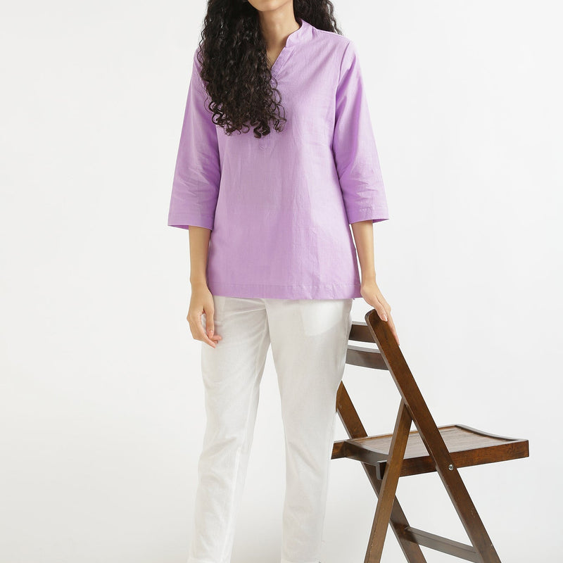 Comfy White Cotton Pants