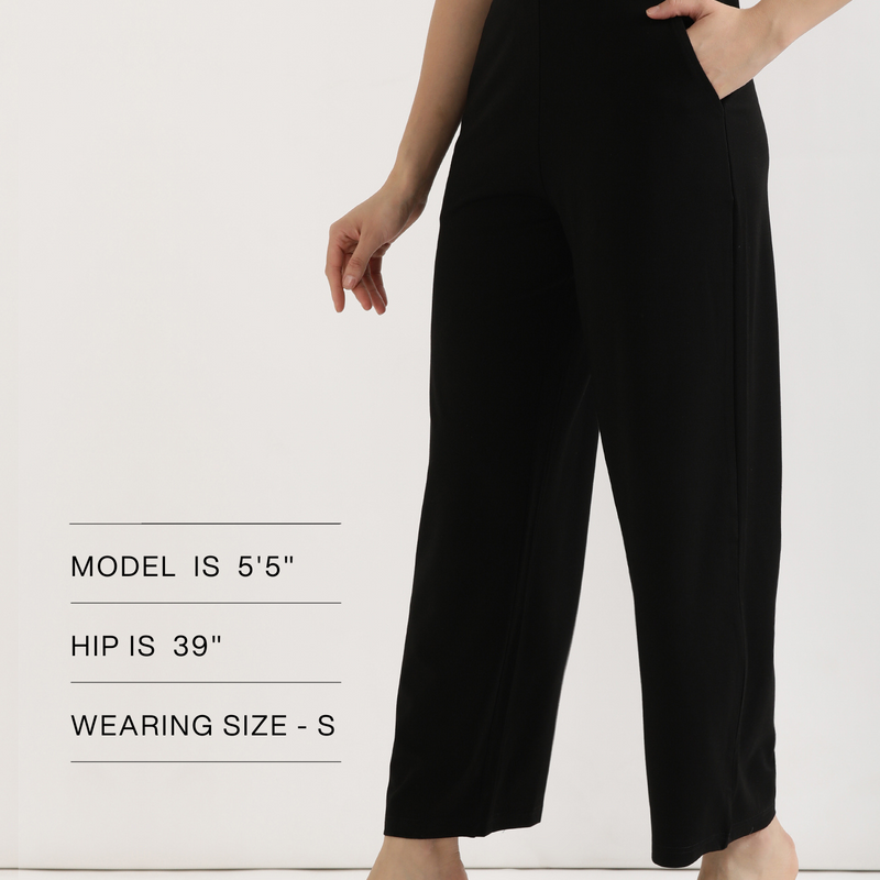 Comfort Black Men's Pants