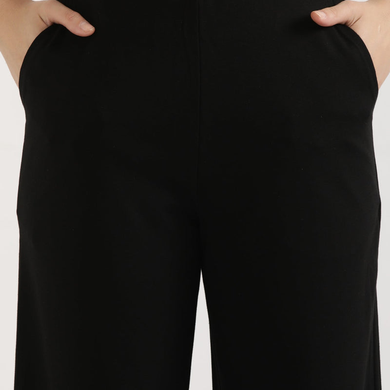 Comfort Black Men's Pants