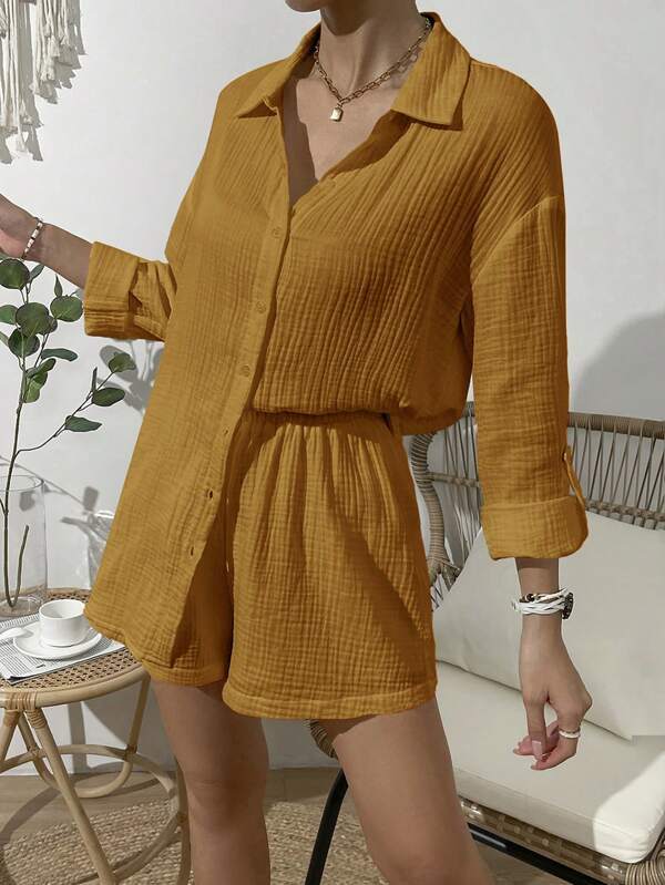 Chic Two-Piece Casual Set